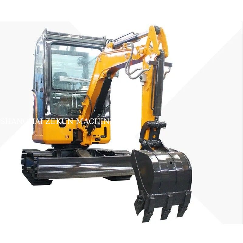 2.5Ton Mini Excavator 8.6KW Mesin Penggali Kecil Dengan Mesin Emisi Euro V