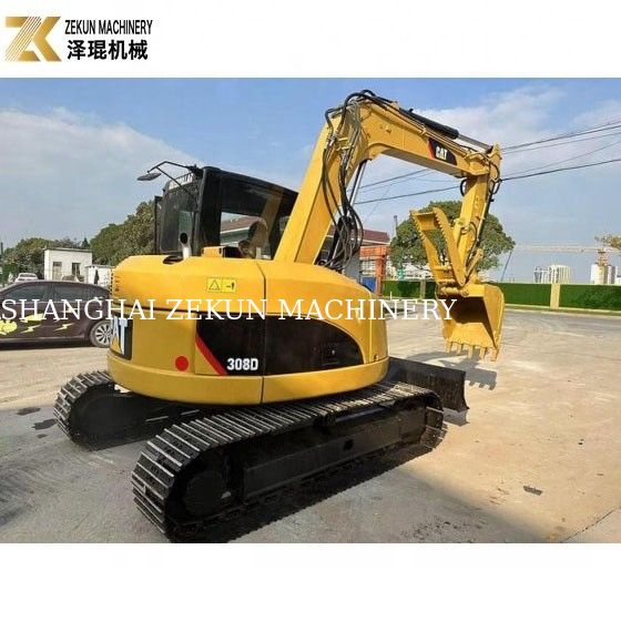 Digunakan 8 Ton CAT 308 Crawler Excavator 308D Mini Bagger dengan Kinerja yang sangat baik