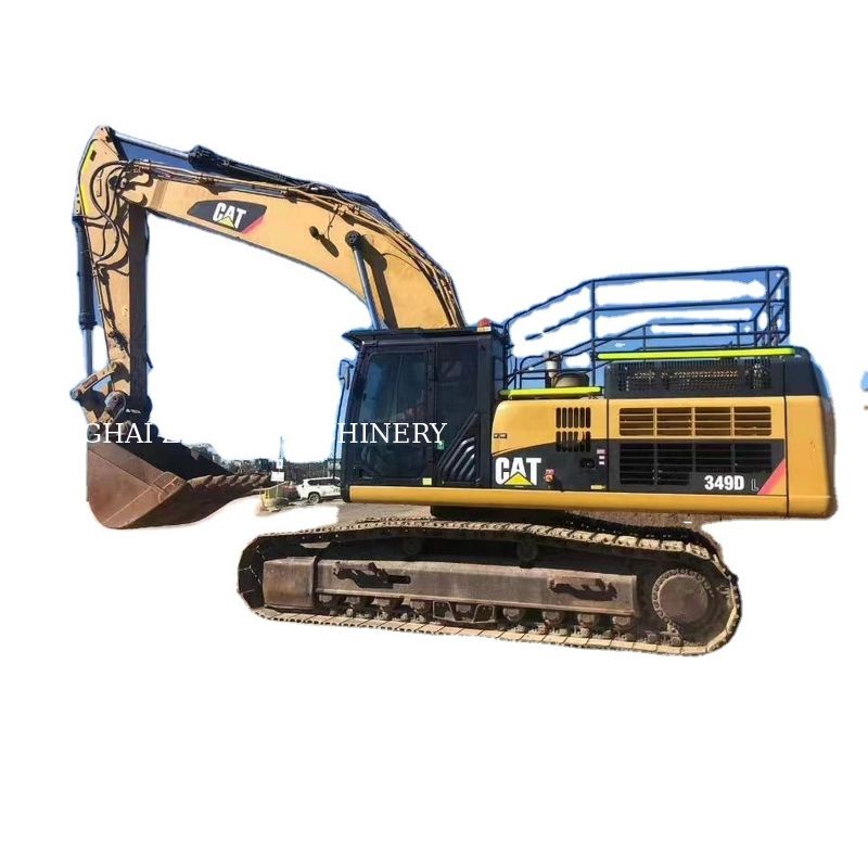 Digunakan CAT 349E Excavator 49 Ton Dengan Cat Asli Untuk Dijual