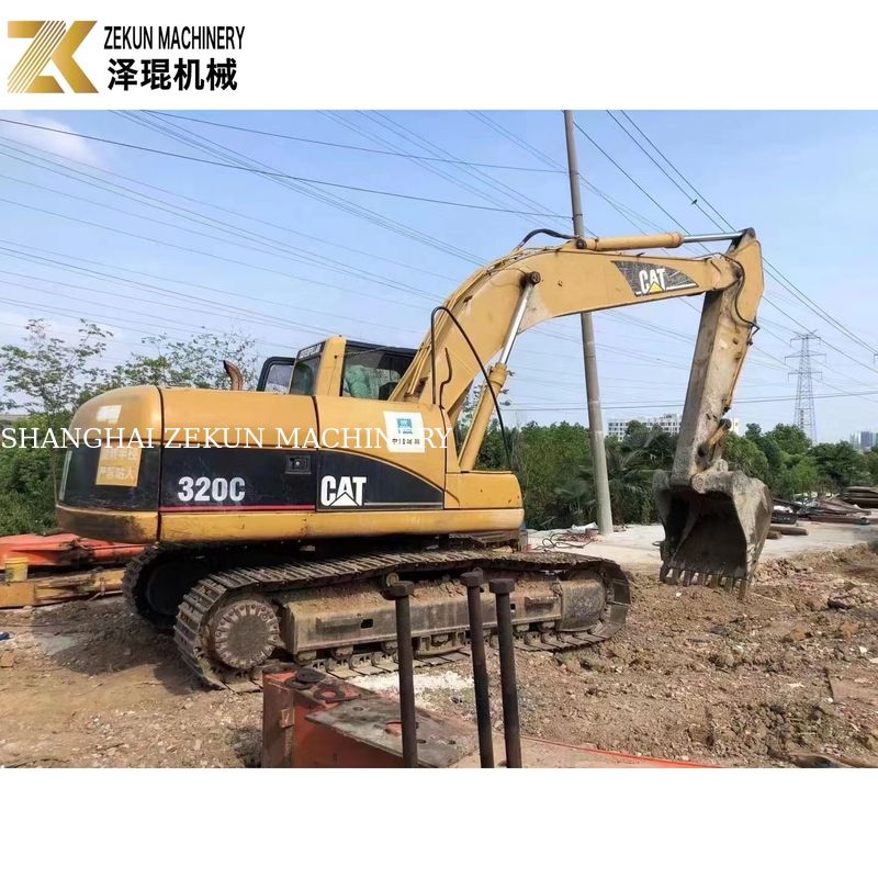 Digunakan CAT 320C Excavator 320 Jam Kerja 4001-6000 Kapasitas ember 0,8m3