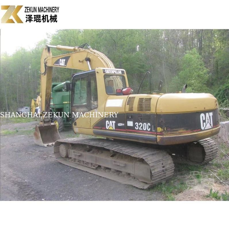 Jepang Original Cat 320Cl Crawler Excavator 20 Ton untuk Penggalian Konstruksi Tahun 2016