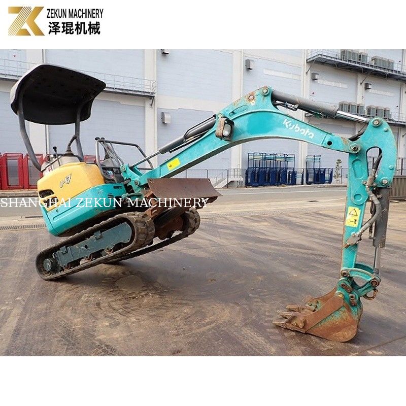 1.7 Ton Kubota U17 Digunakan Crawler Excavator U-17 Dibuat di Jepang