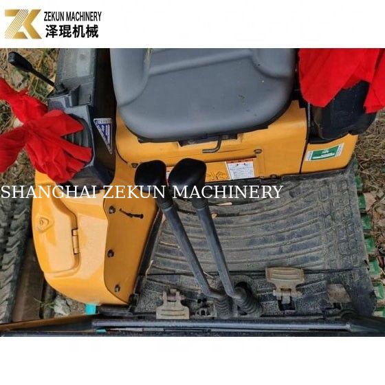 1.5 Ton Original Hydraulic Pump Mini Diesel Digger Dengan Jalur Karet untuk Konstruksi