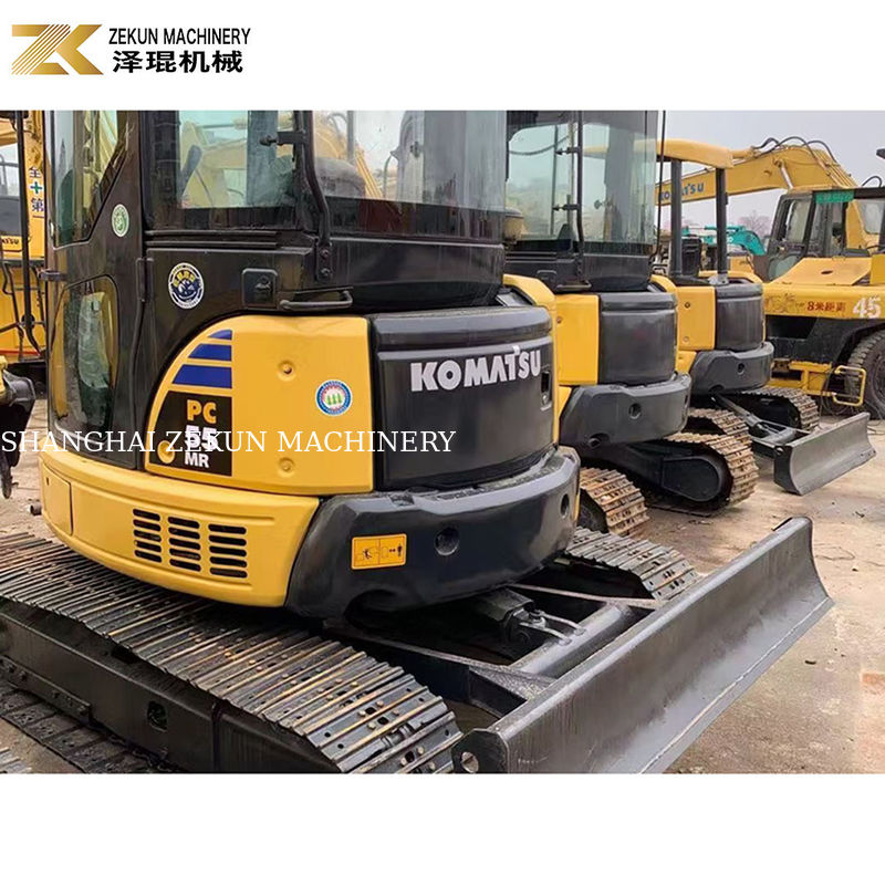Komatsu PC55MR-2 Excavator second hand dengan 28.5KW Power dan 0.2m3 Bucket Capacity