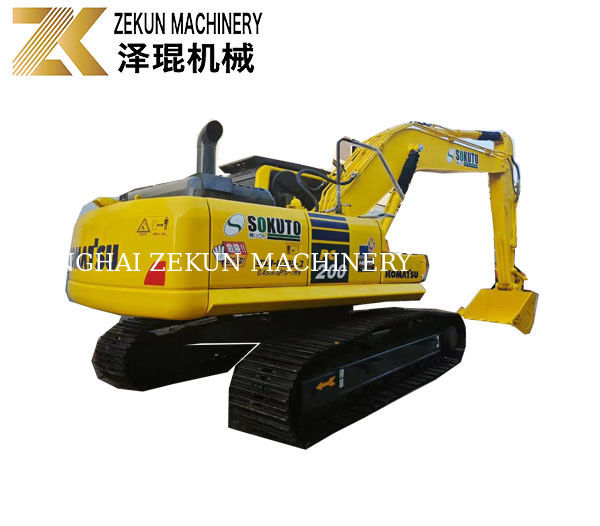 Jam Kerja Rendah 2001-4000 Komatsu PC200-8 Digunakan Crawler Excavator dalam Kondisi Baik