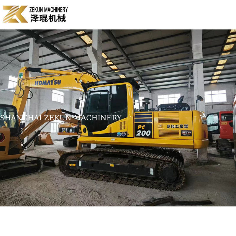 Jam Kerja Rendah 2001-4000 Komatsu PC200-8 Digunakan Crawler Excavator dalam Kondisi Baik