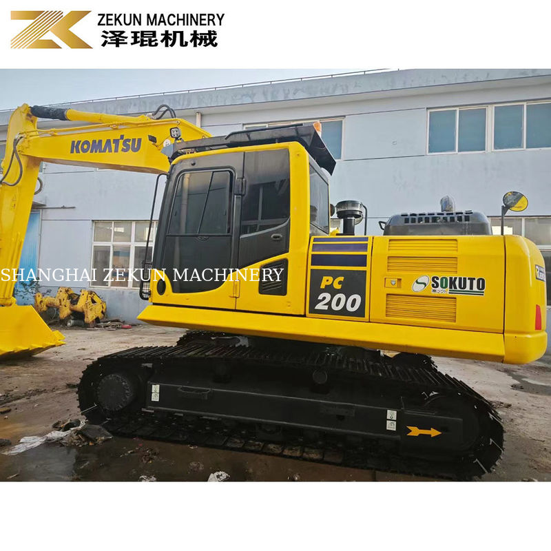 Jam Kerja Rendah 2001-4000 Komatsu PC200-8 Digunakan Crawler Excavator dalam Kondisi Baik