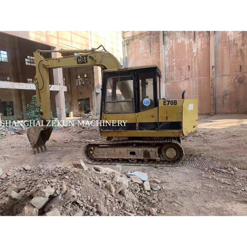 Digunakan CAT E70B Excavator di Jepang dengan ukuran Mini Excavator dan Original Jepang Engine