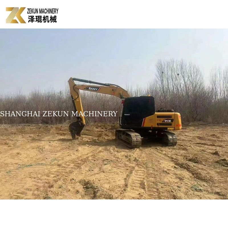 Teknik 13,5 Ton Digunakan Sany 135C Excavator 135C PRO 135C-9 Proyek Tugas Berat