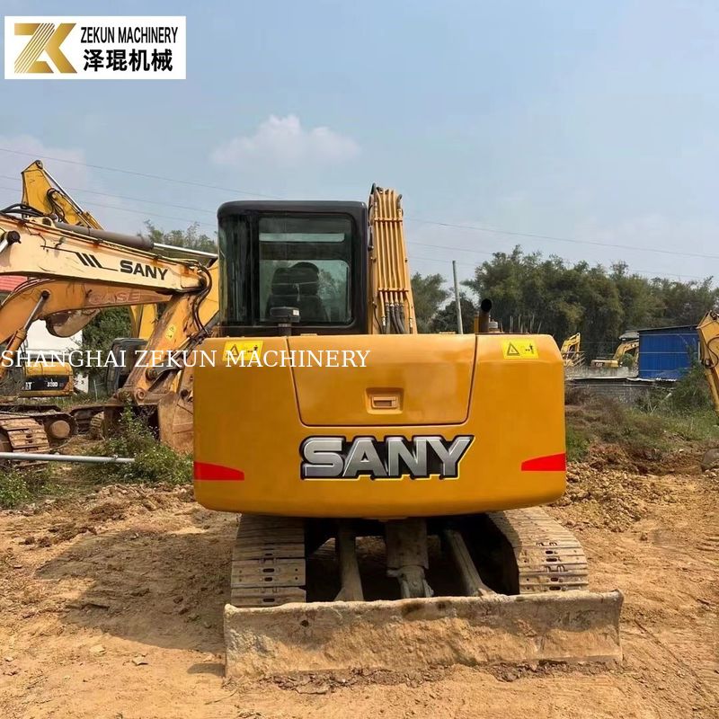 Tahun 2022 Digunakan 7.5T Sany 75C Excavator SY75C-8 SY75C PRO Penggali tangan kedua