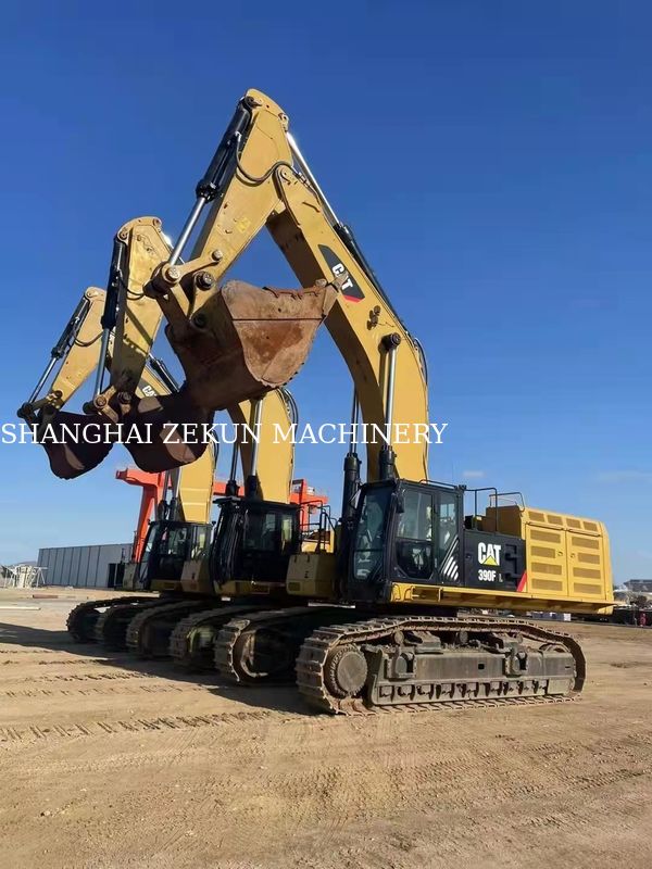 Peralatan konstruksi bekas Cat 390F Crawler Excavator dengan Mesin Cat 390 KW