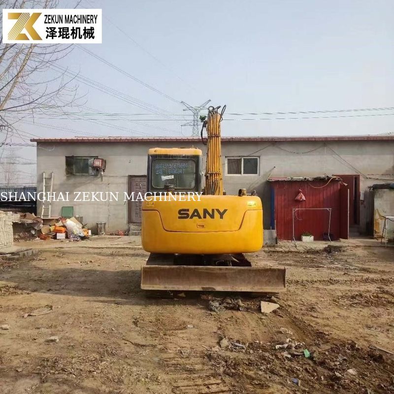 Penggali asli 7T Sany 75 Excavator SY75C-9 SY75C PRO Penggali bekas