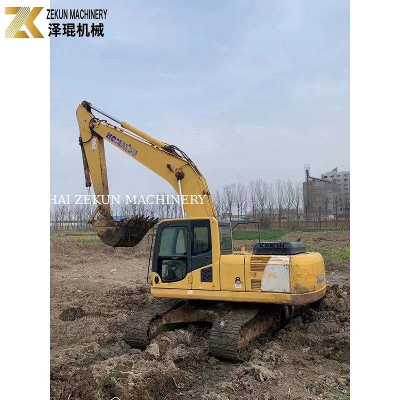 Digunakan Komatsu 200 Excavator Di tangan kedua PC200-6 Digger Berat Operasi 20,15 ton