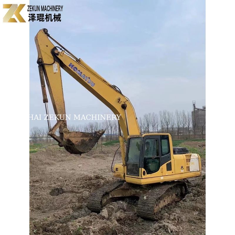 Digunakan Komatsu 200 Excavator Di tangan kedua PC200-6 Digger Berat Operasi 20,15 ton