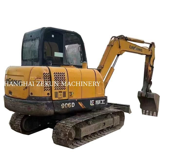 9017F ZTS 1,8 Ton Mini Crawler Excavator Oleh Liu Gong 46.3kW Mesin Berat 7500Kg