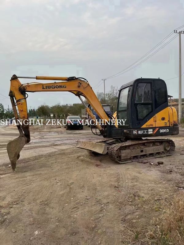 9017F ZTS 1,8 Ton Mini Crawler Excavator Oleh Liu Gong 46.3kW Mesin Berat 7500Kg