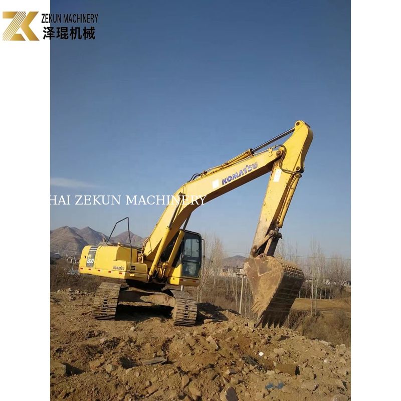 Komatsu PC200-7 Crawler Excavator 20 Ton Digunakan pada tahun 2015 untuk Mesin Konstruksi