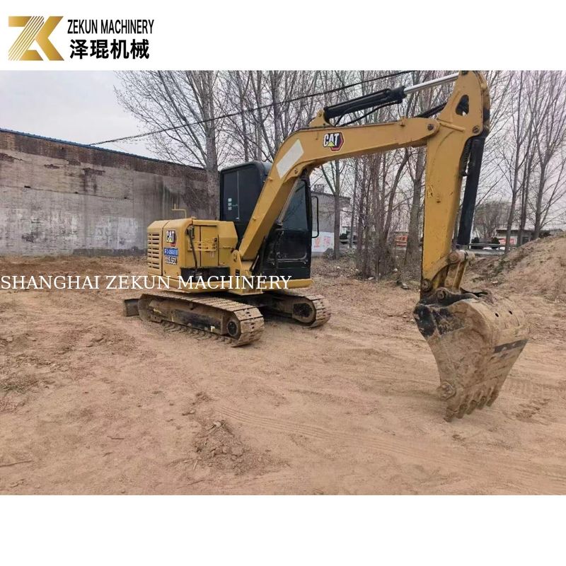 CAT 305.5E2 Excavator Crawler Digunakan 5,5 Ton dengan Jari Hidraulik dari Caterpillar