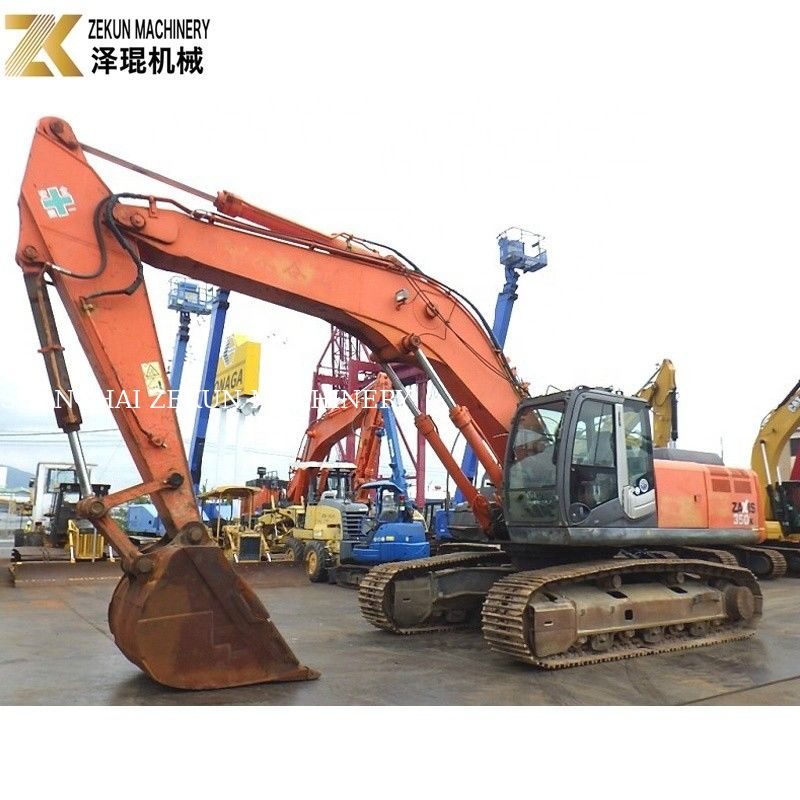 Peralatan konstruksi digunakan Hitachi 350 Excavator ZX350K 35 Ton dengan mesin AA-6HK1X