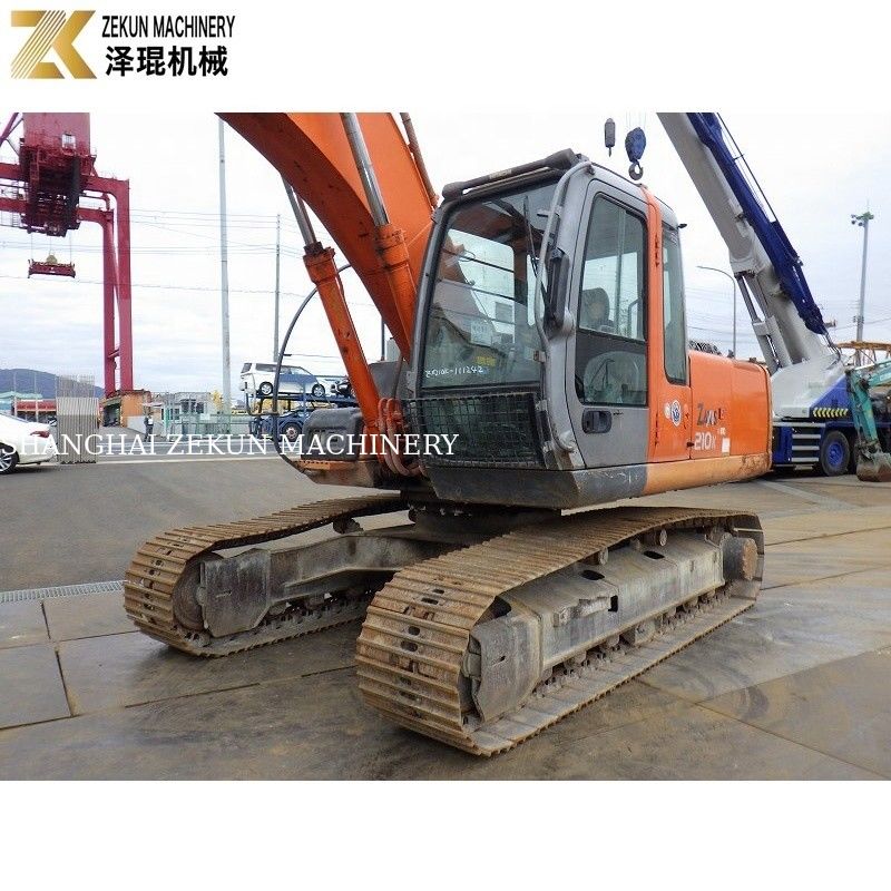 21 Ton Digunakan Hitachi Zaxis 210 Excavator ZX210 Crawler Excavator dengan 1.0m3 Bucket Kapasitas