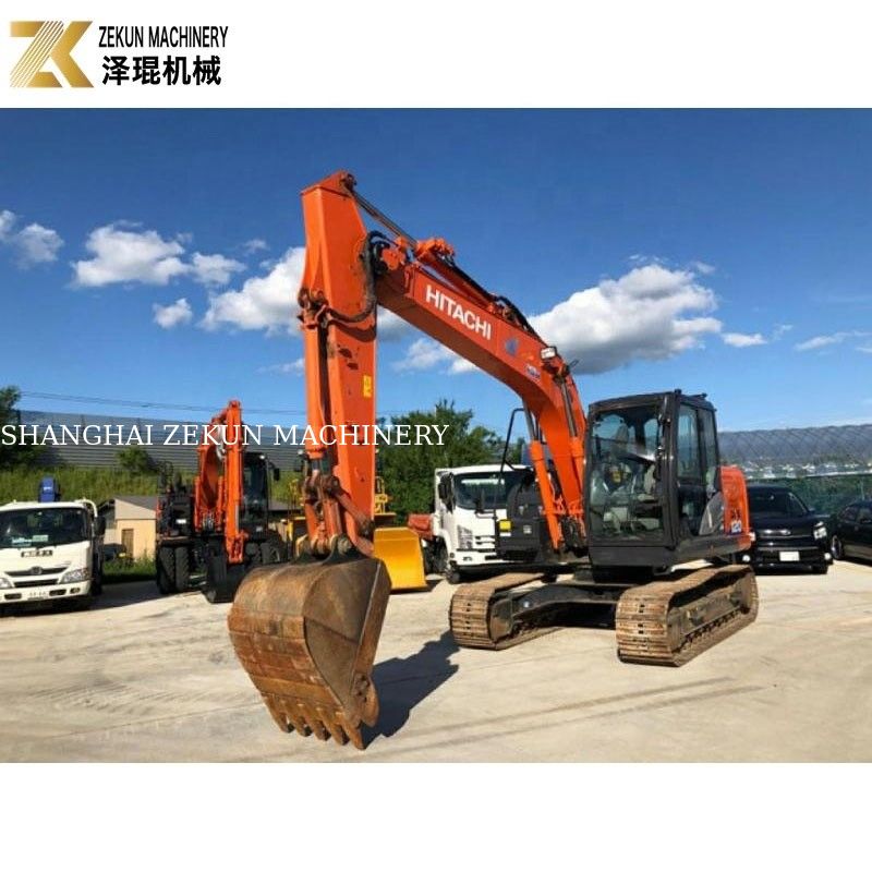 Mini Digger Digunakan 12 Ton Excavators Hitachi ZX120 Excavator ZX120-6 dengan mesin ISUZU