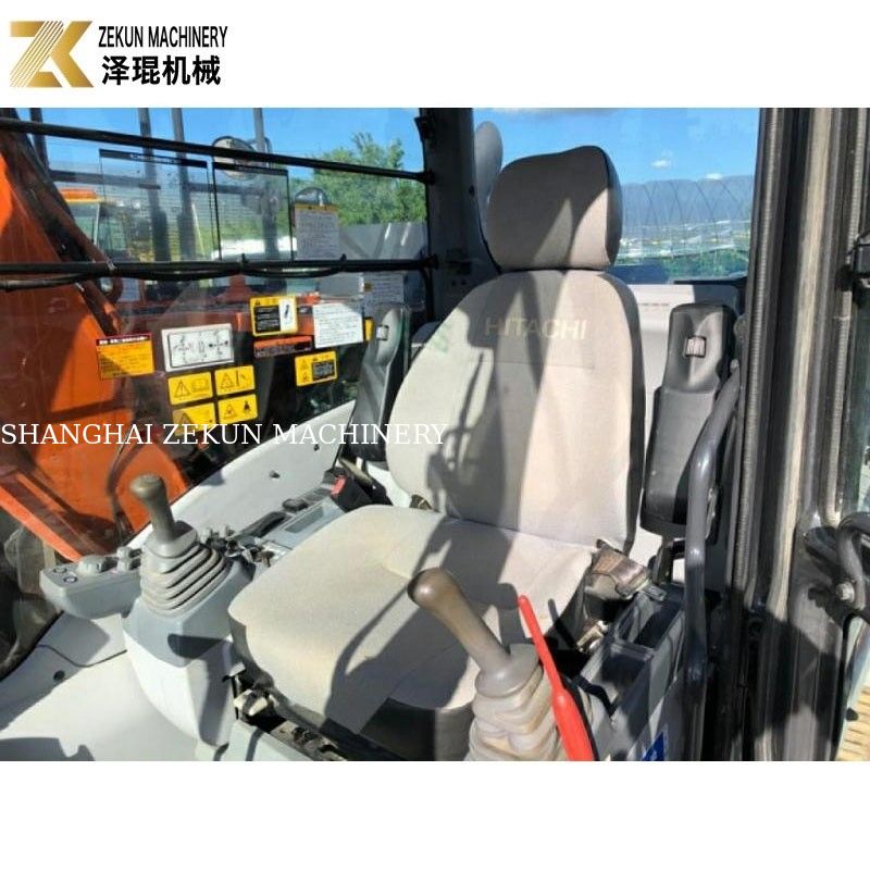 Mini Digger Digunakan 12 Ton Excavators Hitachi ZX120 Excavator ZX120-6 dengan mesin ISUZU
