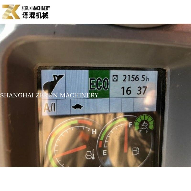 Mini Digger Digunakan 12 Ton Excavators Hitachi ZX120 Excavator ZX120-6 dengan mesin ISUZU