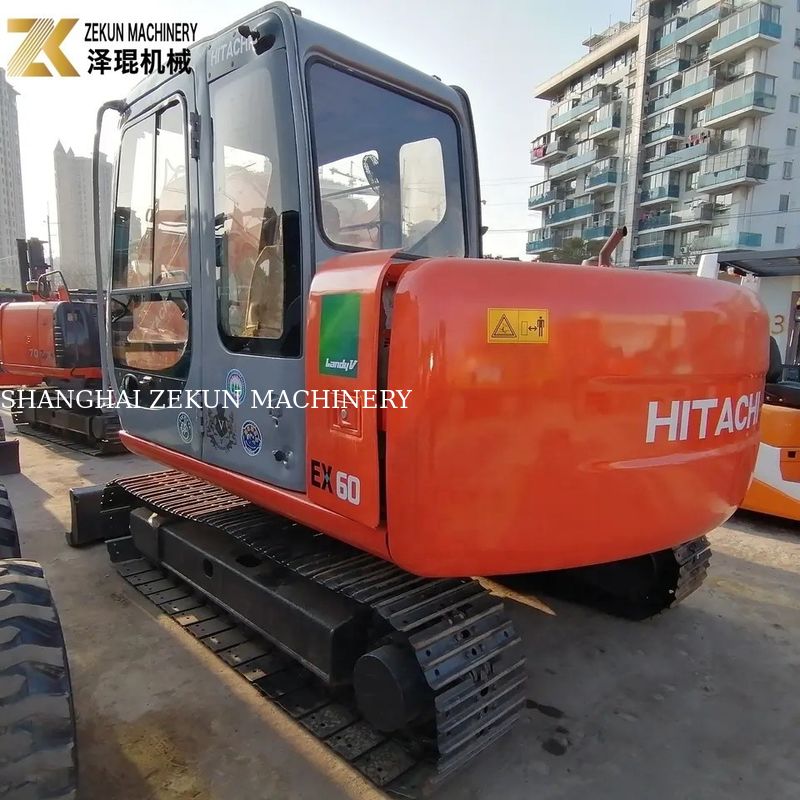 2018 Original Digunakan Hitachi EX60 Excavator Crawler Mesin EX60-5 dengan katup hidraulik