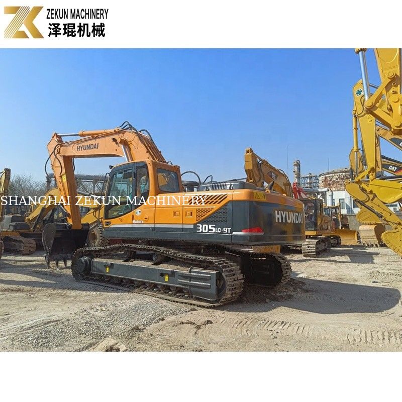 30 Ton Digunakan Hyundai 305 Excavator 305LC 305LC-9T Dari Korea 1.4m3 Ember