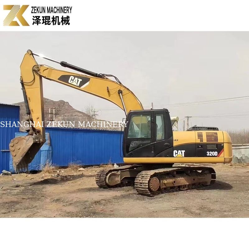 CAT 320D Crawler Excavator Digunakan di Jepang 20930 KG Berat Mesin CAT Hydraulic Valve
