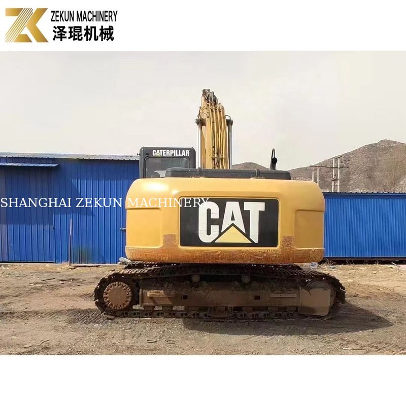 CAT 320D Crawler Excavator Digunakan di Jepang 20930 KG Berat Mesin CAT Hydraulic Valve