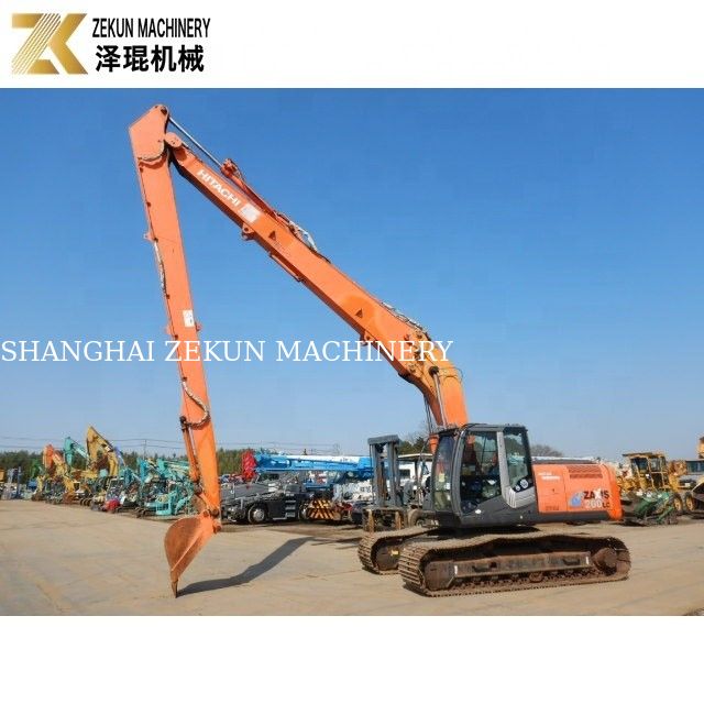 Original ZX200LC-3 Long Arm Excavator 20T Kapasitas Dan Long Reach Boom