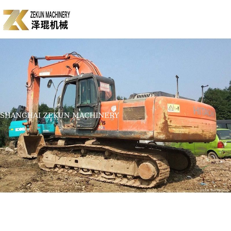 Bidang Konstruksi 24 Ton Digunakan Hitachi 240 Excavator ZX240 ZX240-3G Tahun 2016