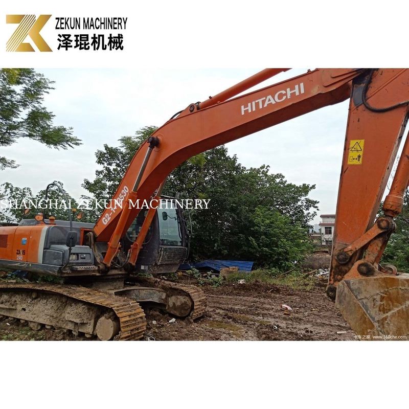 Bidang Konstruksi 24 Ton Digunakan Hitachi 240 Excavator ZX240 ZX240-3G Tahun 2016