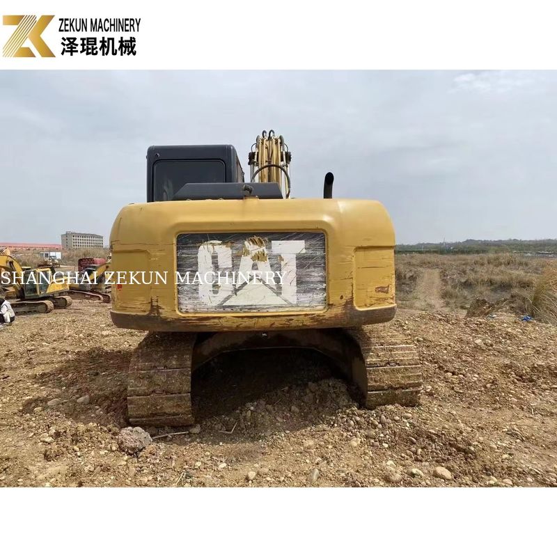 Digunakan Cat 313 Excavator 13 Ton Jalan Bangunan Peralatan dengan 0,65m3 Ember Kapasitas