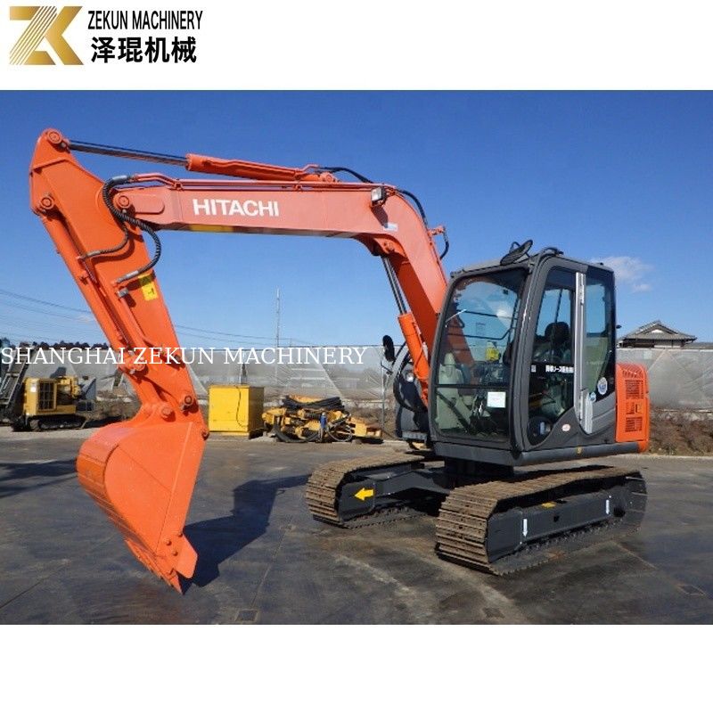 Mini kecil 7Ton Hitachi Zaxis 70 Crawler Excavator ZX70 dengan 2001-4000 Jam Kerja
