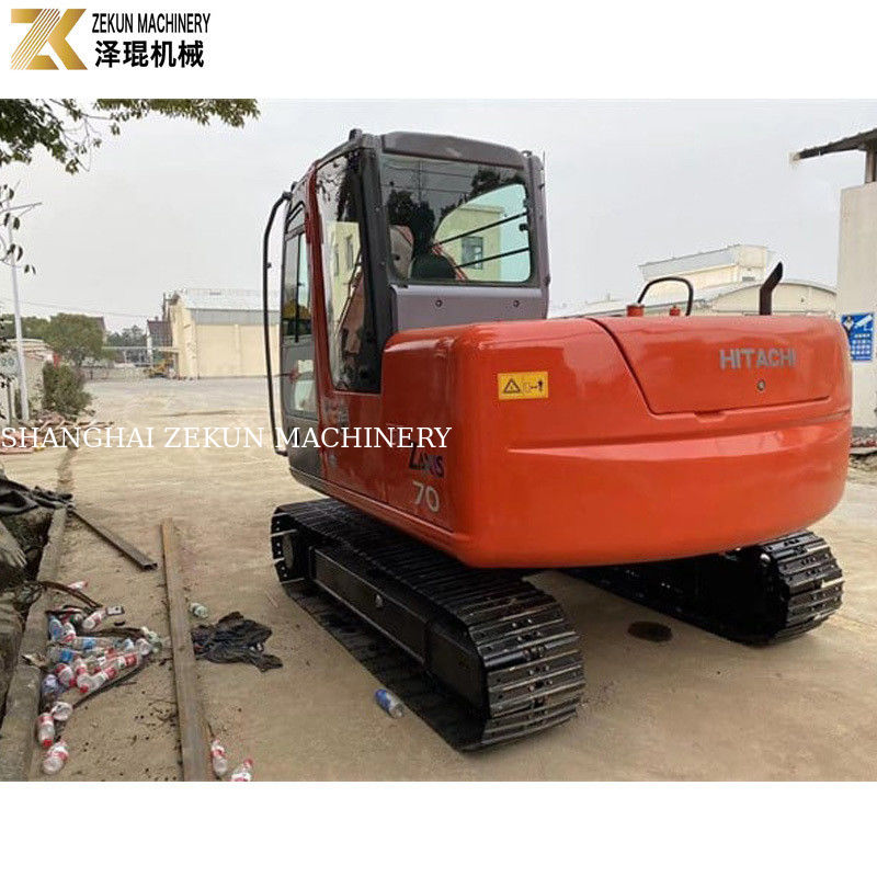 Digunakan Hitachi ZX70 Excavator dengan mesin ISUZU dan pompa hidrolik asli di Jepang