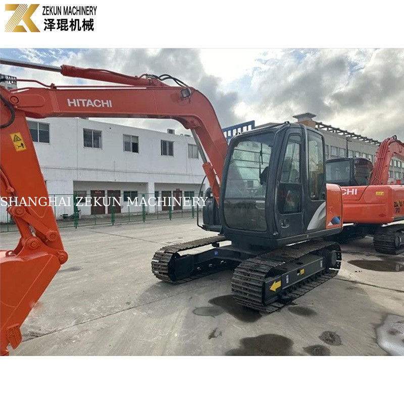 Digunakan Hitachi ZX70 Excavator dengan mesin ISUZU dan pompa hidrolik asli di Jepang