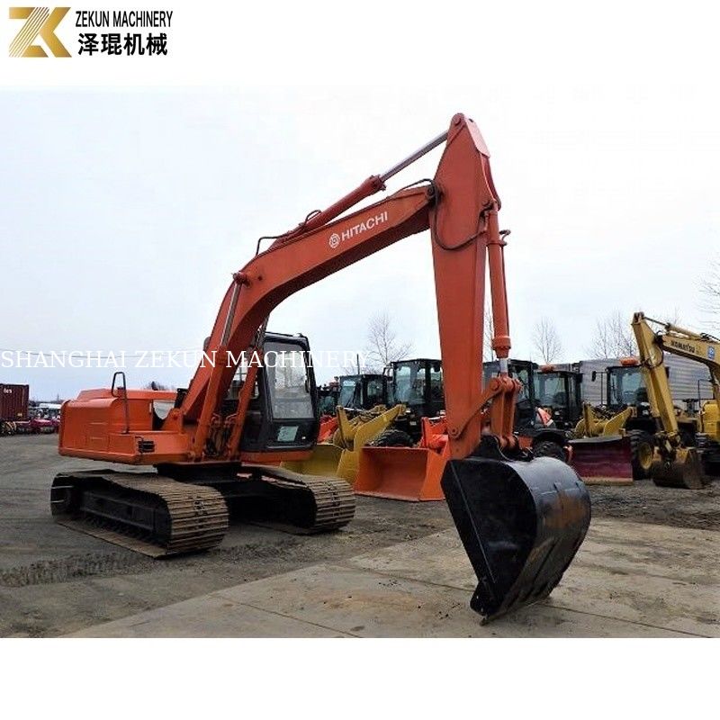 Hitachi EX120-1 Excavator untuk Crawler Running dalam Pembangunan Jalan Dibuat di Jepang