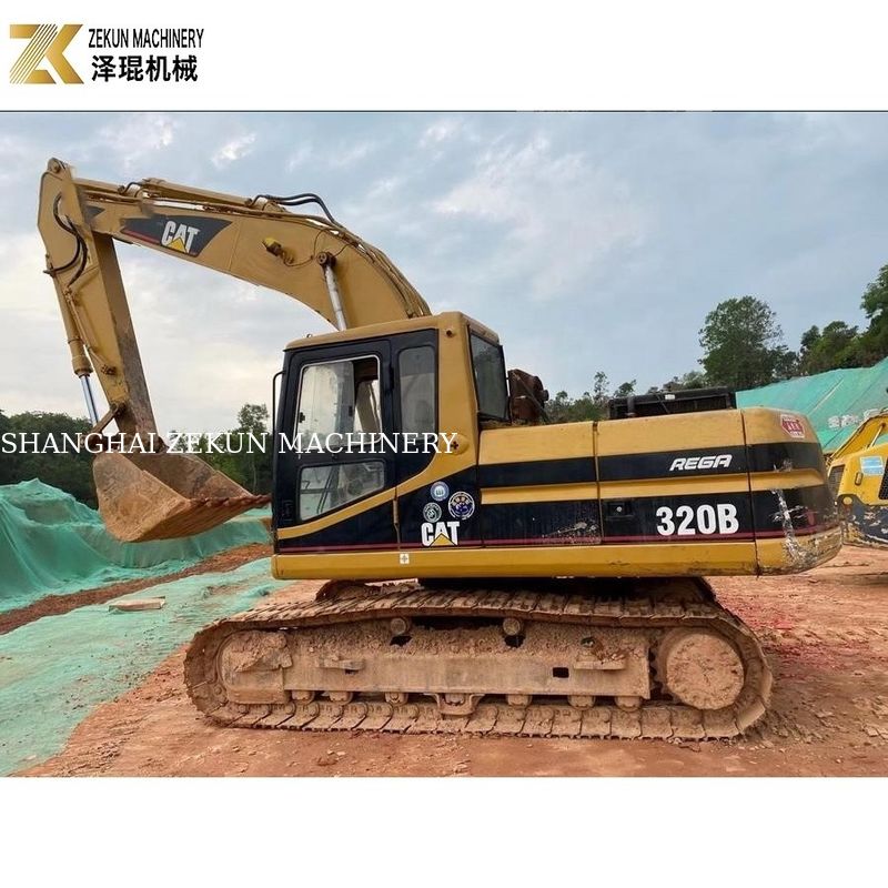 Digunakan CAT320 Crawler Excavator 20.6T Diimpor dari Jepang Cat Asli