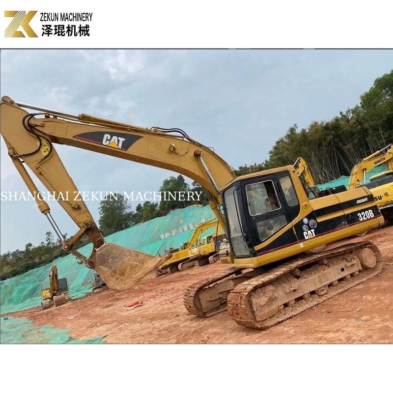 Digunakan CAT320 Crawler Excavator 20.6T Diimpor dari Jepang Cat Asli