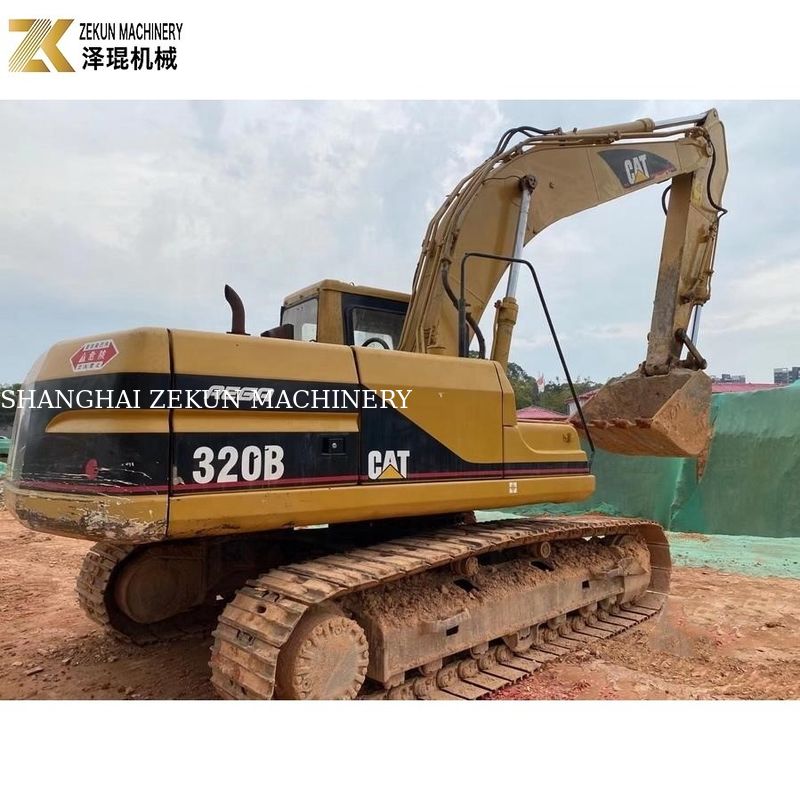 Digunakan CAT320 Crawler Excavator 20.6T Diimpor dari Jepang Cat Asli