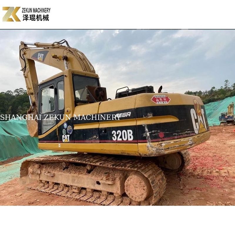 Digunakan CAT320 Crawler Excavator 20.6T Diimpor dari Jepang Cat Asli