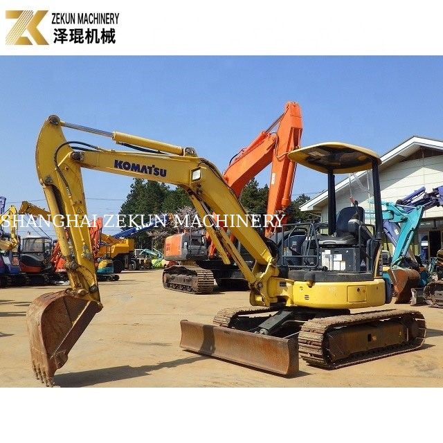 Komatsu PC35 mini ukuran bekas Excavator 3ton Berat Operasi 3700 KG Berat Mesin