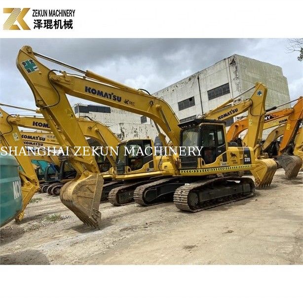 Digunakan Komatsu PC 220 Crawler Excavator PC220-8 dengan mesin asli Jepang diverifikasi