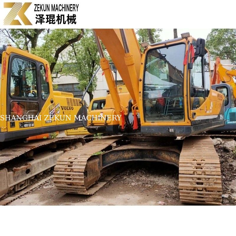 21 Ton Digunakan Hyundai 215 Excavator R215-9 Diggers Tangan Kedua Dengan Pompa Asli