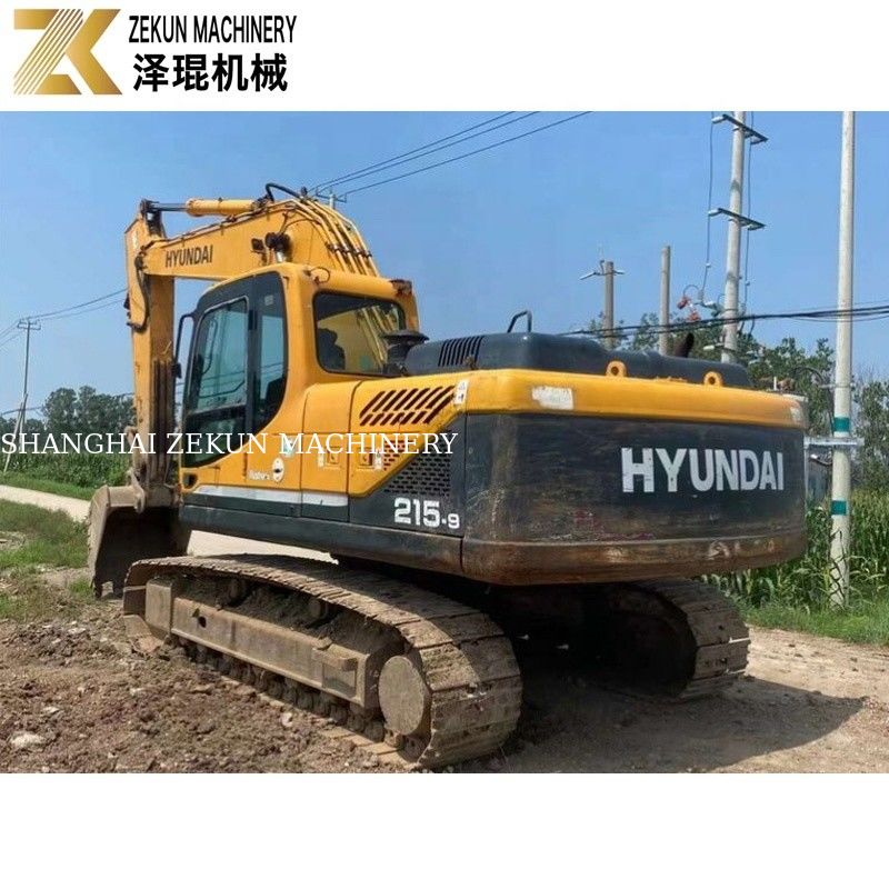 112KW 2018 Hyundai R215 Excavator 215-9 21,5 Ton Excavators bekas