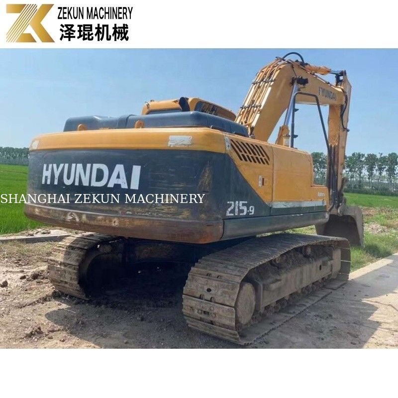 112KW 2018 Hyundai R215 Excavator 215-9 21,5 Ton Excavators bekas