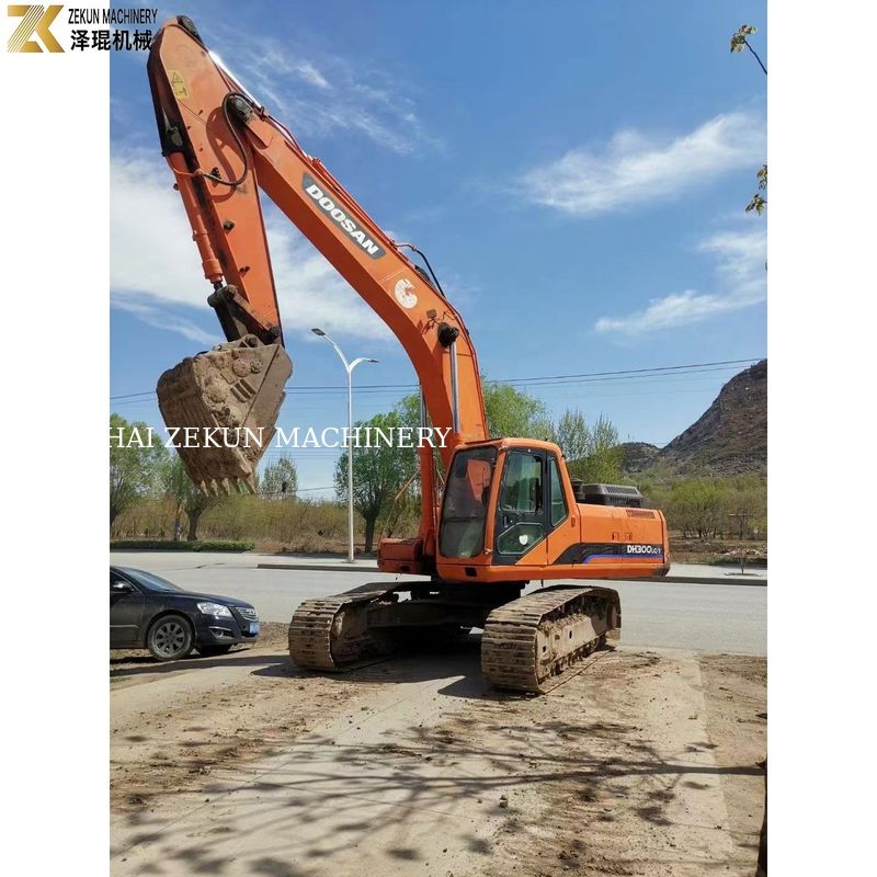 DH300-7 Digunakan Doosan Excavator 30Ton 2017 Tahun Silinder Hidraulik Untuk Pertambangan