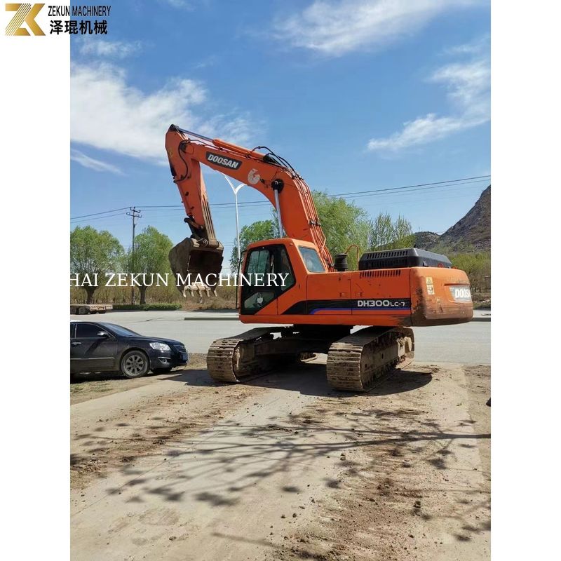 DH300-7 Digunakan Doosan Excavator 30Ton 2017 Tahun Silinder Hidraulik Untuk Pertambangan